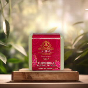 TURMERIC & SANDALWOOD SOAP (SIGNATURE PRODUCT) (100 gm)