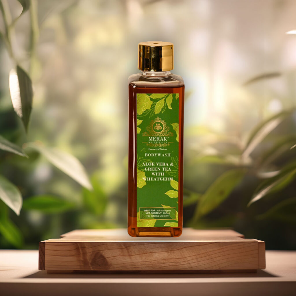 Aloe Vera & Green Tea With Wheatgerm Body Wash